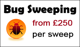 Bug Sweeping Cost in Sutton-in-Ashfield